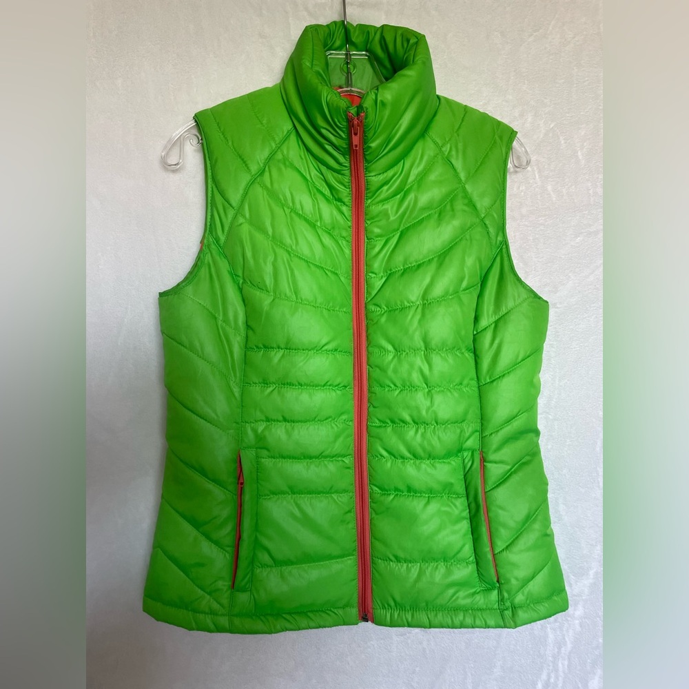 RAZZLE DAZZLE women Puffer Vest full zip size M